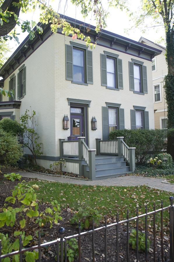 Historic Sion Bass Guest House Fort Wayne Exteriör bild